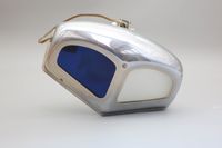 PIROUETT Lampes de bureau en métal chromé à fût à pans coupé… (photo 2)