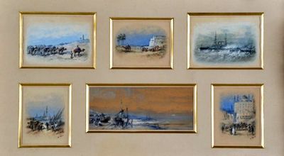 une photo d'une photo d'un tableau sur le mur