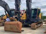 a bulldozer that is sitting in the dirt