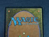 the back cover of a magic the gathering card game