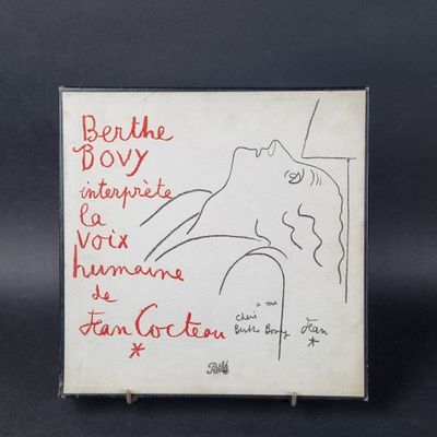 a book with a drawing of a woman on it
