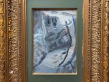 an image of a picture of a painting in a gold frame