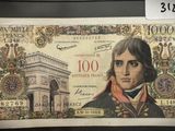 un ancien billet de banque sur lequel figure le portrait d'un homme