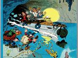 the cover of a comic book with cartoon characters on it