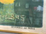 a picture of a painting on the wall of a building