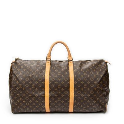 louis vuitton keepall bag monogram canvas