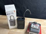 a box with a padlock and a box with a padlock on it
