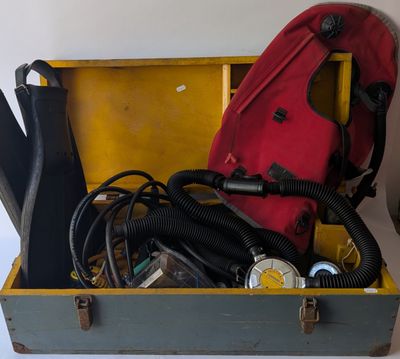 a suitcase with a bunch of tools in it