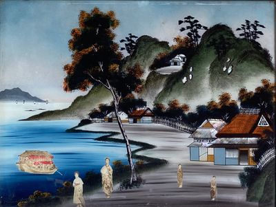 une image d'un tableau sur le mur d'une maison