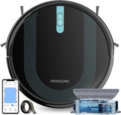 aspirateur robot Proscenic connecté au Wi-Fi