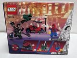 the box of the lego spider - man playset is open and ready to be played