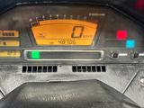 a close up of the dashboard of a motorcycle