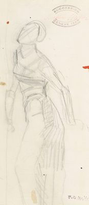 dessin représentant un homme tenant une batte de baseball au-dessus d'une feuille de papier