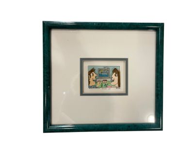a picture of a picture of a man and a woman in a kitchen