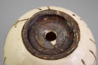 Jean BESNARD (1889-1958). Pied de lampe Céramique émaillée à… (photo 5)