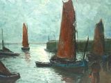 many boats that are floating in the water