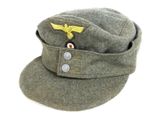 an image of a military hat with a bird on it