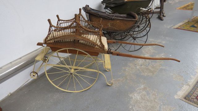 Charrette à bras d'enfant ou voiture à chien ?, à deux places, as...
