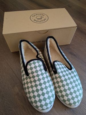 Paire de charentaises de marque CHAUSSE MOUTON