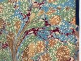 a close up of a piece of cloth with a design on it