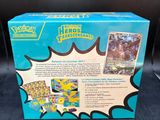 the box for the pokemon trading card game has been opened
