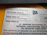 a close up of a label on a machine