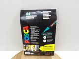 a box of paint on a wooden surface