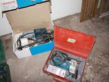 a box of electrical equipment sitting on the floor