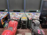 a lot of arcade machines that are on display