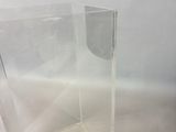 clear acrylic acrylic display case with clear base