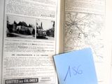 une feuille de papier sur laquelle est tracé un trait au marqueur bleu, à côté d'une carte