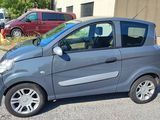 an image of a small car parked in a parking lot