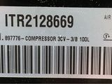 a label on the back of a car that says trp122609