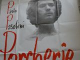 a large poster of a man with a beard on it