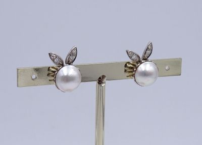 gros plan d'une paire de boucles d'oreilles sur un support
