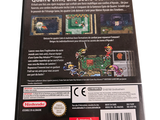 a back cover of a video game with a picture of a man