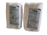 two bags of tesco on a white background