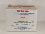 packaging of a box of gitral soap on a white surface