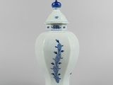 chinese blue and white ginger jar with lid