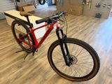 a bike that is sitting on the floor in a room