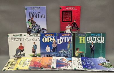 LOT de 15 BD cartonnées Philippe FRANCQ / Jean VAN HAMME, sé…