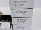 three boxes of electronic equipment are stacked on top of each other