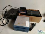 a box of electronic equipment sitting on a table