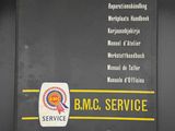 une photo d'un manuel d'entretien pour un service BMC