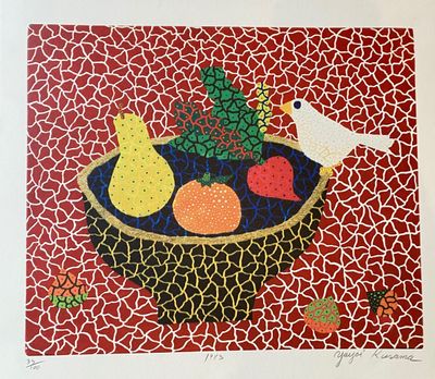 Yayoi KUSAMA (Né en 1929) Bird, 1983