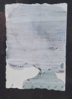 a piece of paper with a picture of a man on it
