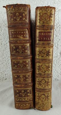 Droit Ancien ROUSSEAU de LA COMBE : Traité des Matières Crim…