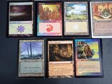a lot of cards that are on the table