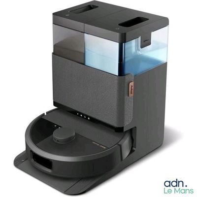 an image of a black automatic pet water dispenser on a white background