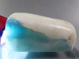 a piece of ice sitting on top of a table